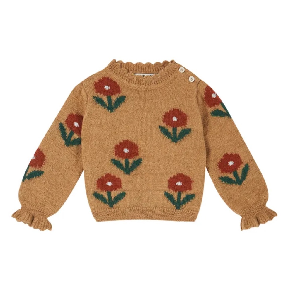 Emile Et Ida Floral Sweater